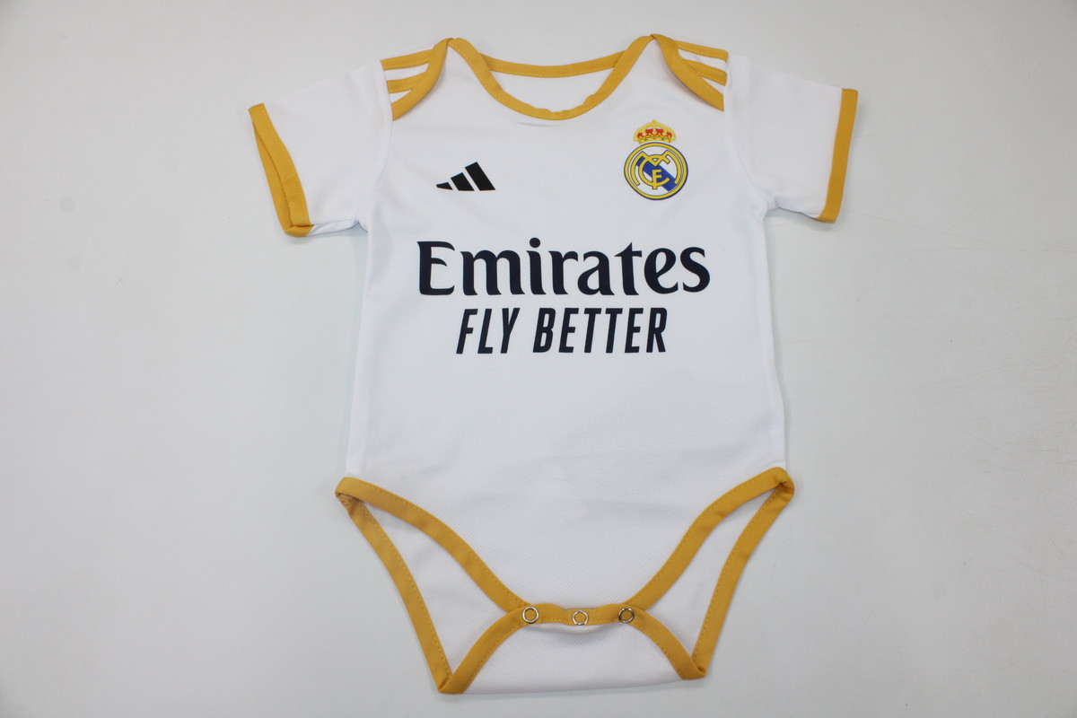 Real Madrid 23/24 Baby Home Soccer Jersey